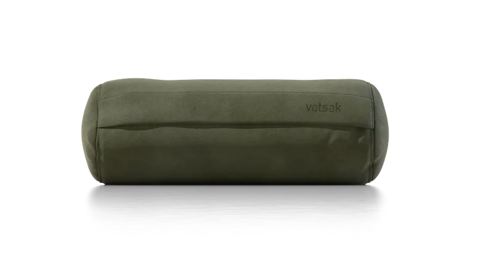 vetsak Noodle cuscino pelle oliva