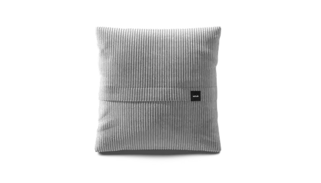 vetsak Big Pillow cuscino Light Grey cord velour