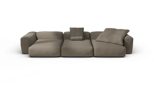 Vetsak Sofa Set 05 divano modulare 5 posti driftwood esterno