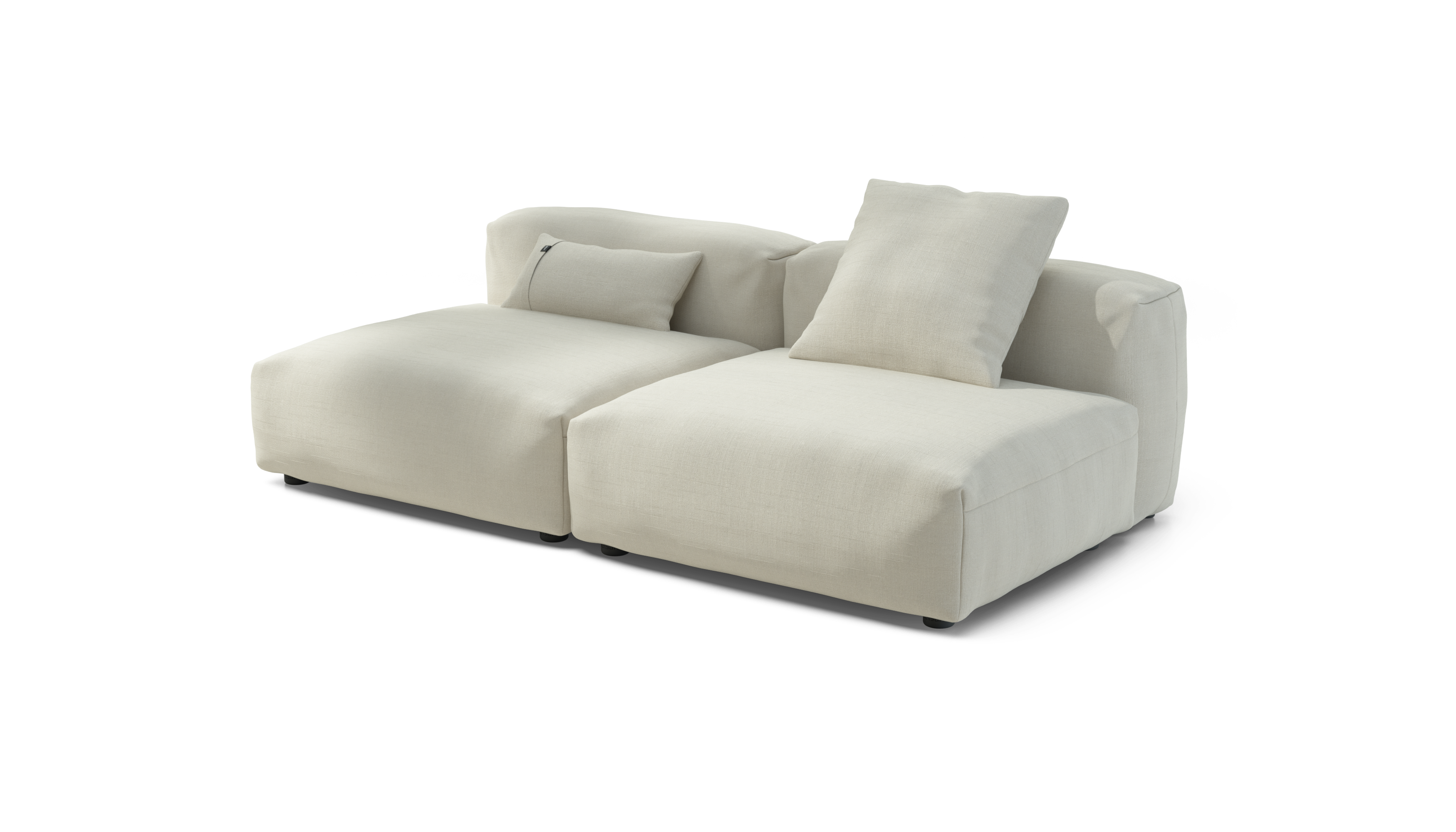 vetsak Sofa Set 01 Large divano modulare Pique Creme esterno