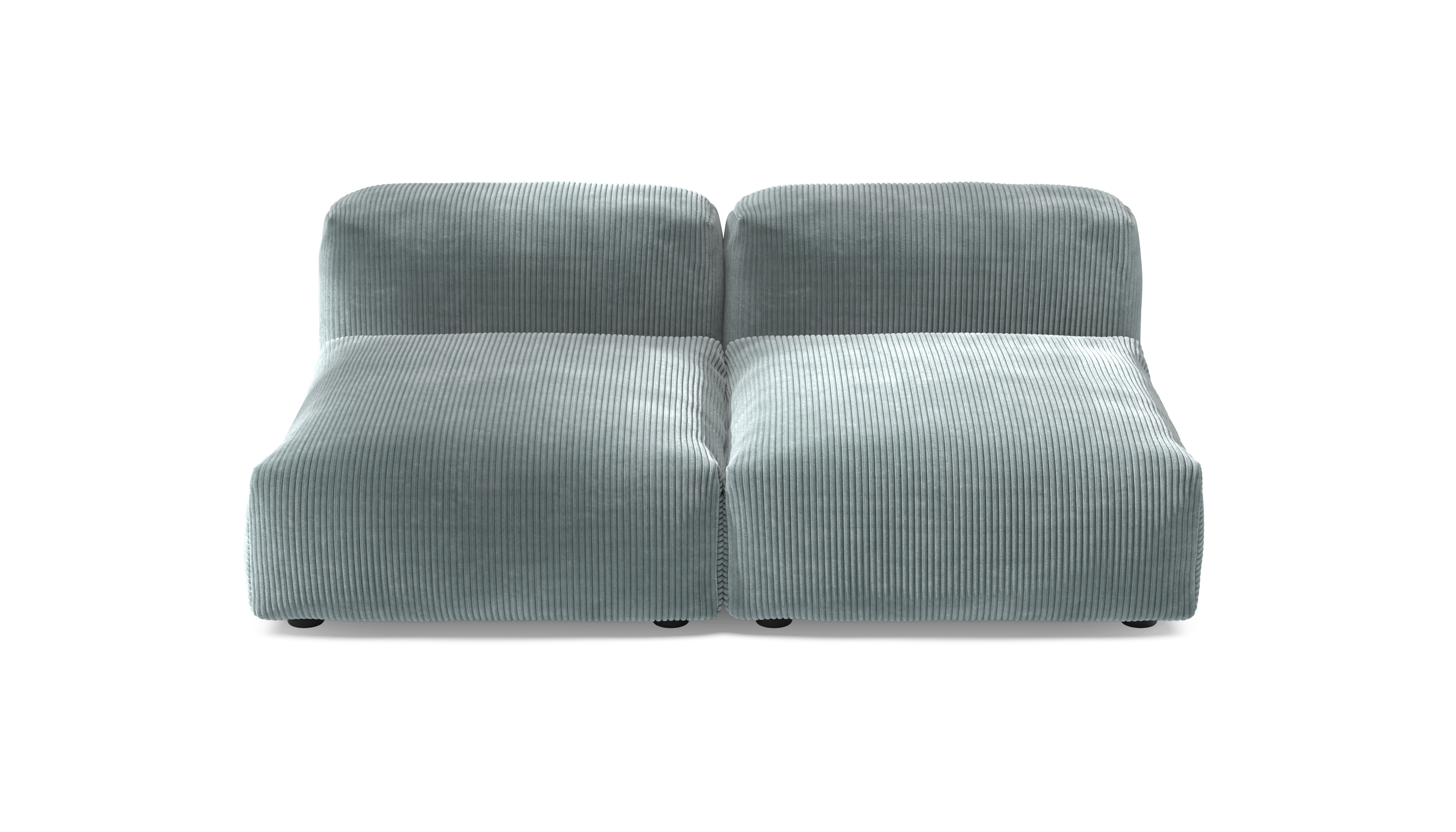vetsak Set 01 M divano modulare menta Cord Velour 168x115