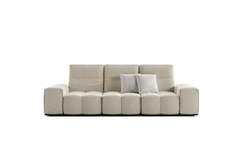 Cubo Rosso Atelier Block divano soggiorno