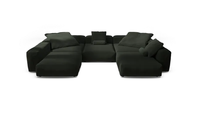 vetsak Sofa Set 06 divano angolare a U mousse