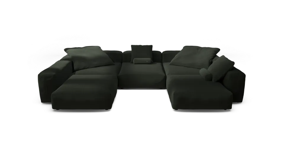 vetsak Sofa Set 06 divano angolare a U mousse