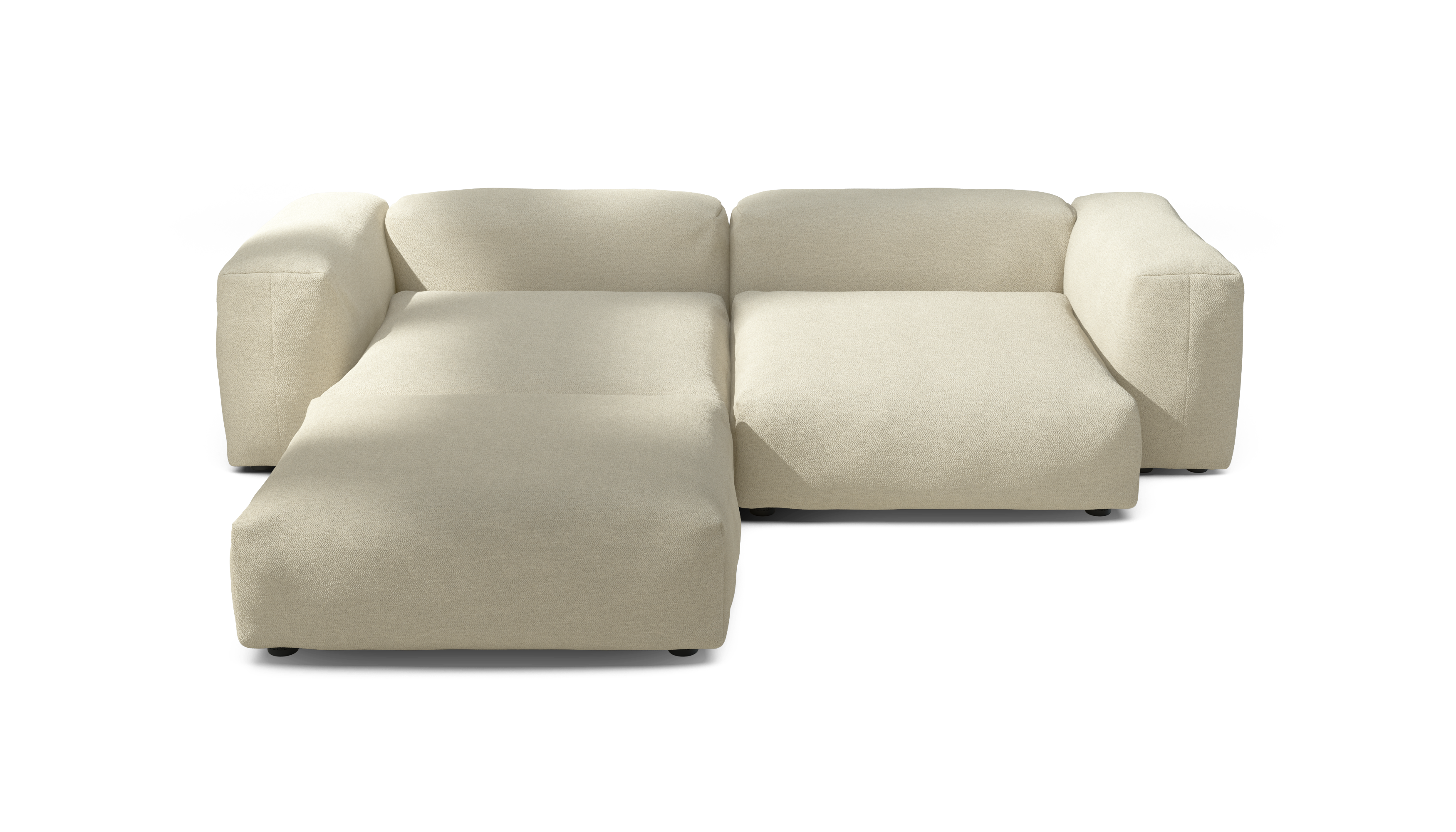 vetsak Sofa Set 03 divano angolare beige 272x220 cm seduta profonda