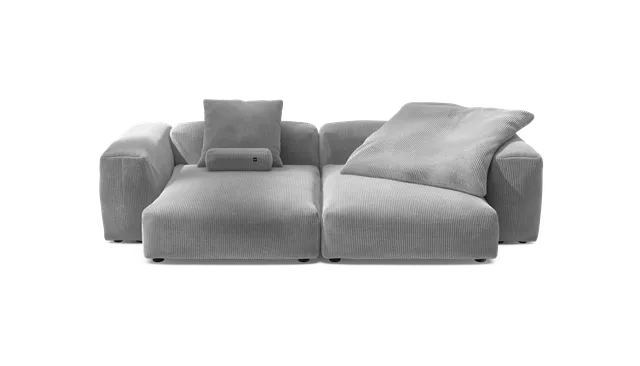vetsak Sofa Set 02 XLarge divano grigio chiaro 272x136