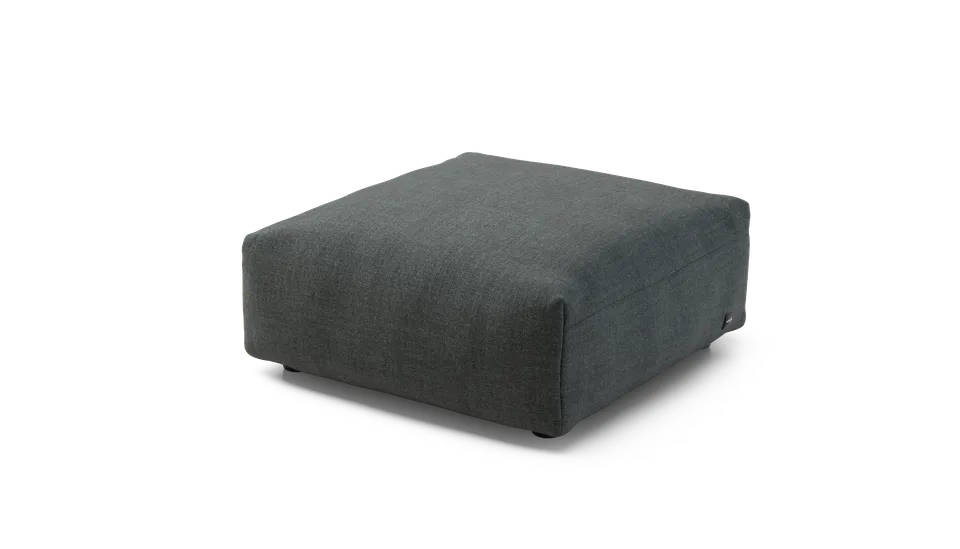 Vetsak Sofa Seat Medium modulo divano piqué grigio scuro