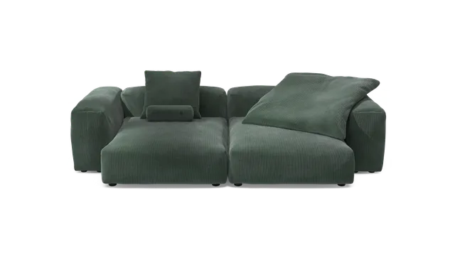 vetsak Sofa Set 02 XLarge divano modulare cord velour hunter 272x136